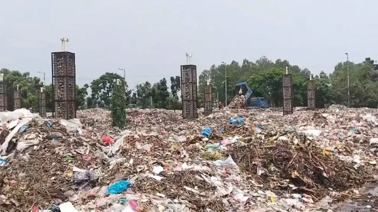 যন্ত্রপাতি সংকটে অচল নীলফামারীর ১১ কোটির বর্জ্য শোধনাগার